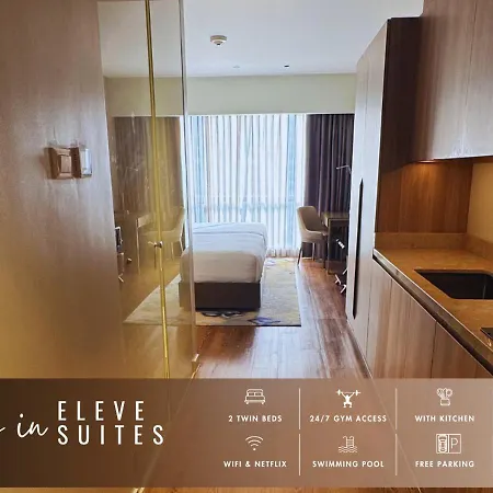 Eleve Suites Twin Suites At Novotel Hotel Residences At Acqua Near Bgc And Makati