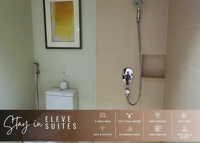 Hotel Eleve Twin At Novotel Residences At Acqua Near Bgc And Makati 5*