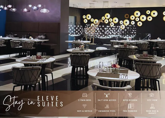Eleve Twin At Novotel Residences At Acqua Near Bgc And Makati Manila
