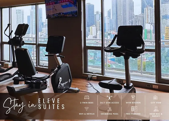 Eleve Twin At Novotel Residences At Acqua Near Bgc And Makati 5* Manila