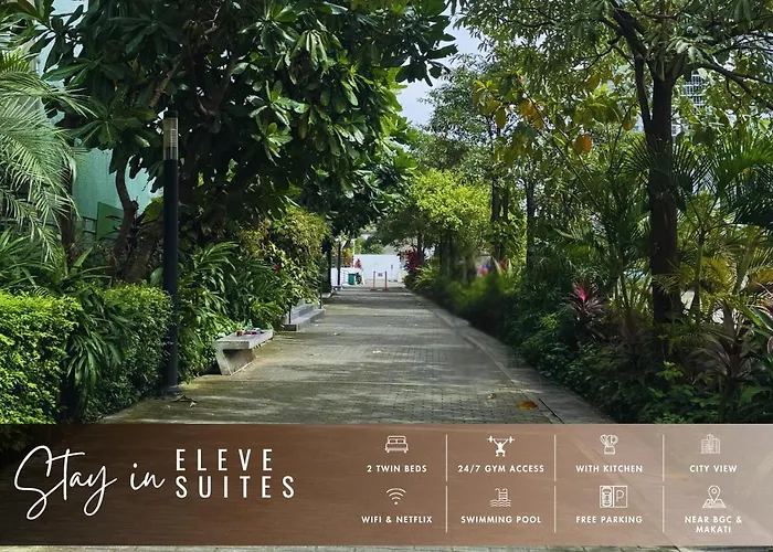 Hotel Eleve Twin At Novotel Residences At Acqua Near Bgc And Makati 5*