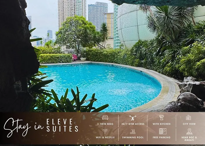 Eleve Twin At Novotel Residences At Acqua Near Bgc And Makati Hotel 5*
